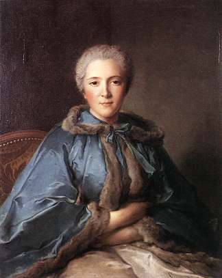 蒂利埃伯爵夫人 The Comtesse de Tillières (1750)，让·马克·纳蒂埃