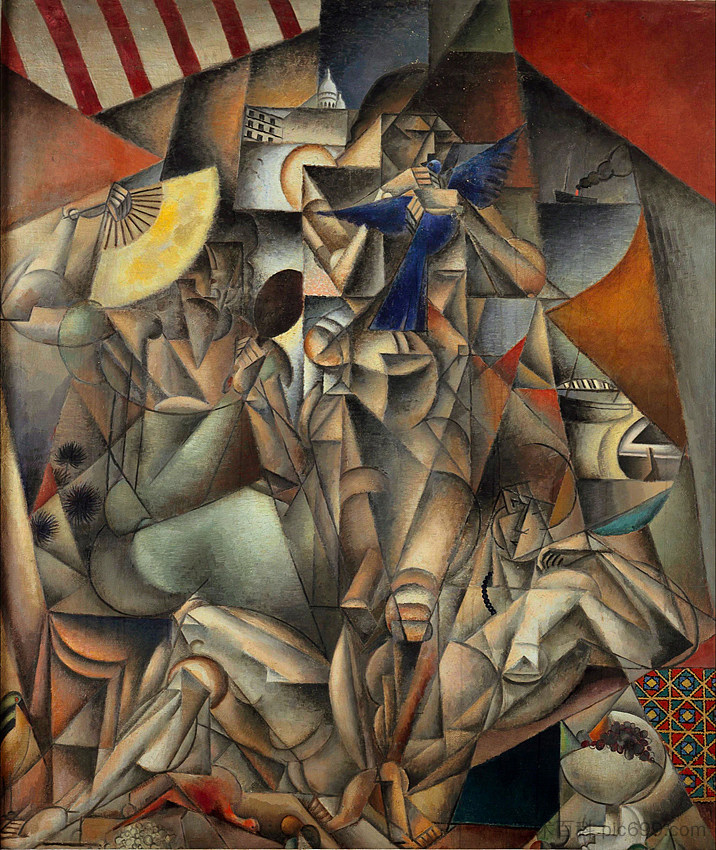 L'Oiseau bleu (The Blue Bird) L'Oiseau bleu (The Blue Bird) (1912 - 1913),让·梅金杰