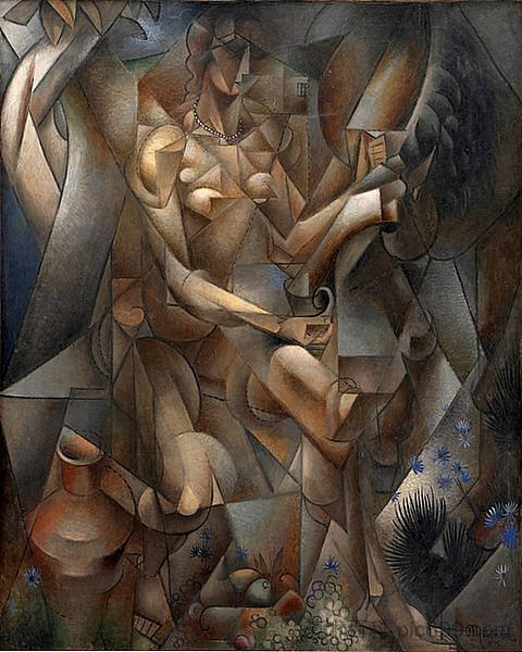 牵马的女人 La Femme au Cheval (1911 - 1912)，让·梅金杰