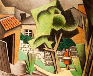 景观 Landscape (1914)，让·梅金杰