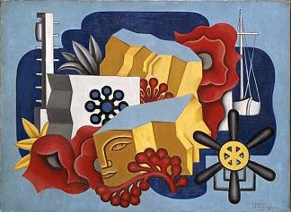 航海静物 Nautical Still Life (1953)，让·梅金杰