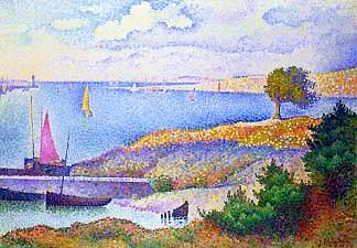 景观 Paysage (1904)，让·梅金杰