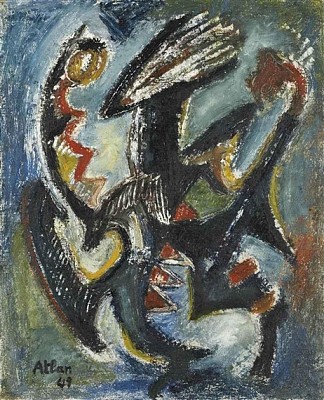 无题 Untitled (1949)，米歇尔·阿特兰