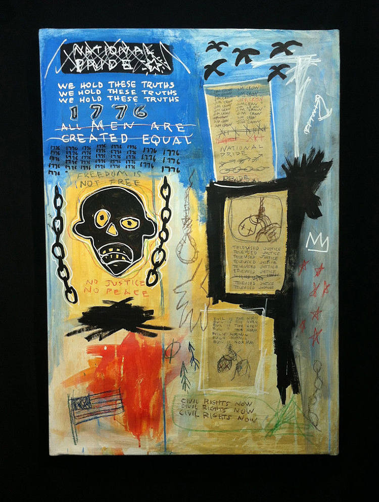 平等 Created Equal (c.1984),让-米歇尔·巴斯奎特