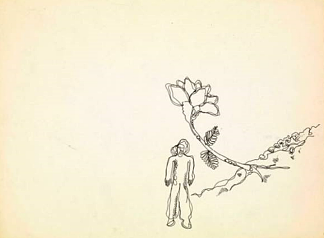 无题 Untitled (Sans titre) (c.1979)，让-米歇尔·巴斯奎特