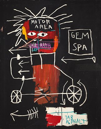 无题（宝石水疗中心） Untitled (Gem Spa) (1982; New York City,United States                     )，让-米歇尔·巴斯奎特