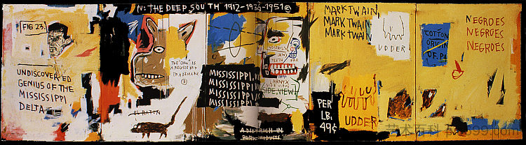 密西西比三角洲未被发现的天才 Undiscovered Genius of the Mississippi Delta (1983),让-米歇尔·巴斯奎特