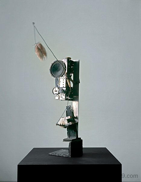无线电雕塑 Radio-Skulptur (1962),尚·丁格利
