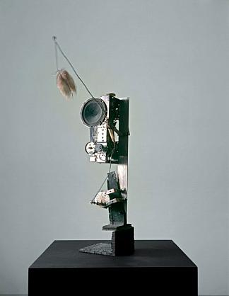 无线电雕塑 Radio-Skulptur (1962)，尚·丁格利
