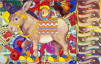 驴 Donkey (1996 – 1999; United States                     )，杰夫·昆斯