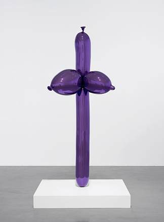 气球维纳斯 多尔尼·维斯托尼采（紫罗兰色） Balloon Venus Dolni Vestonice (Violet) (2013 – 2017)，杰夫·昆斯