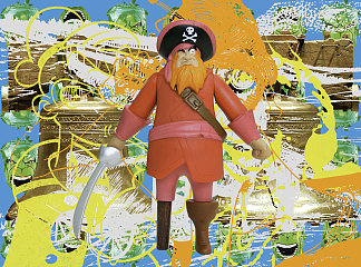 钉腿自由钟 Peg Leg Liberty Bell (2008)，杰夫·昆斯