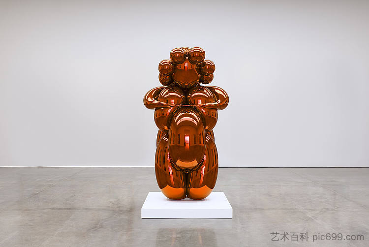 气球金星（橙色） Balloon Venus (Orange) (2008 - 2012; United States  )，杰夫·昆斯