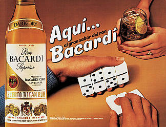 这是百加得 Aqui Bacardi (1986; United States                     )，杰夫·昆斯