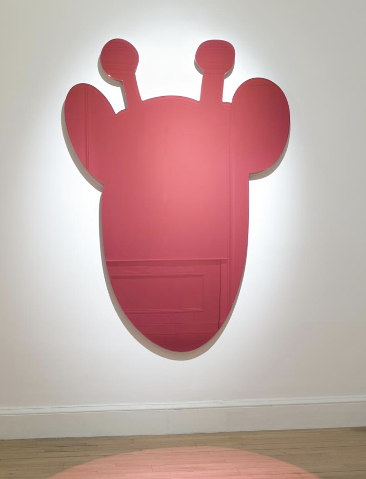 长颈鹿（红） GIRAFFE (red) (1999)，杰夫·昆斯