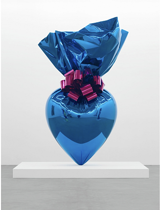 圣心（蓝色/品红色） Sacred Heart (Blue/Magenta) (1994 – 2007)，杰夫·昆斯