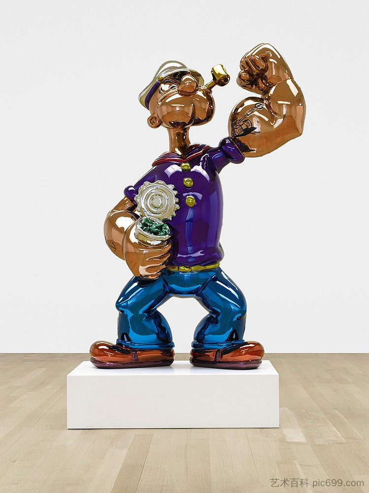 大力水手（不锈钢） Popeye (Stainless) (2009 - 2011)，杰夫·昆斯