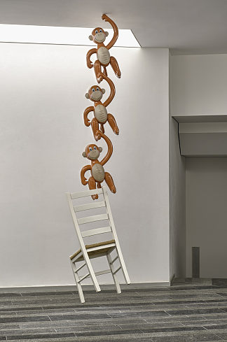 猴子（椅子） Monkeys (Chair) (2003)，杰夫·昆斯