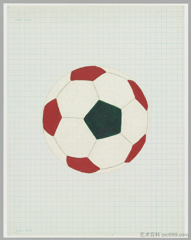 无题（足球） Untitled (Soccerball) (1984)，杰夫·昆斯