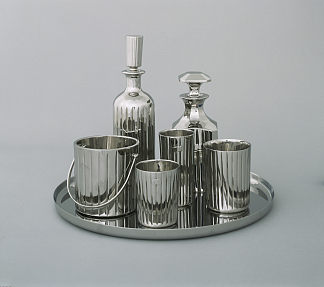 百家乐水晶套装 Baccarat Crystal Set (1986)，杰夫·昆斯