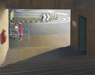 出租车站，布里斯班美术馆 Taxi Stand, Brisbane Art Gallery (2002)，杰弗里·斯马特