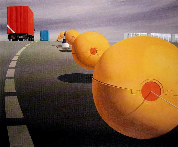 指导领域（向塞尚致敬）II The Guiding Spheres (Homage to Cezanne) II (1980)，杰弗里·斯马特