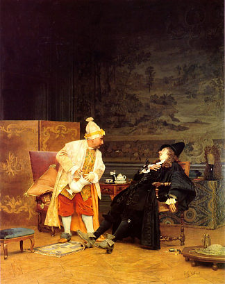 生病的医生 The Sick Doctor (1892)，吉安·乔治斯·维伯特