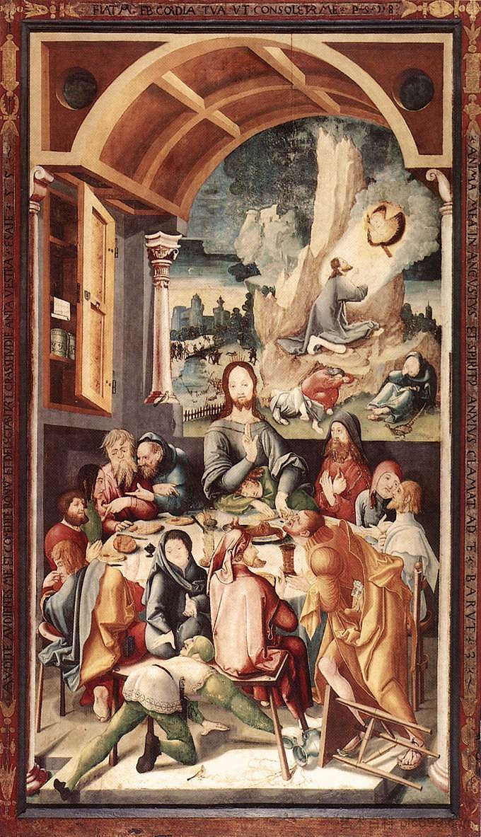 最后的晚餐 The Last Supper (1519)，耶尔格·拉特格勃