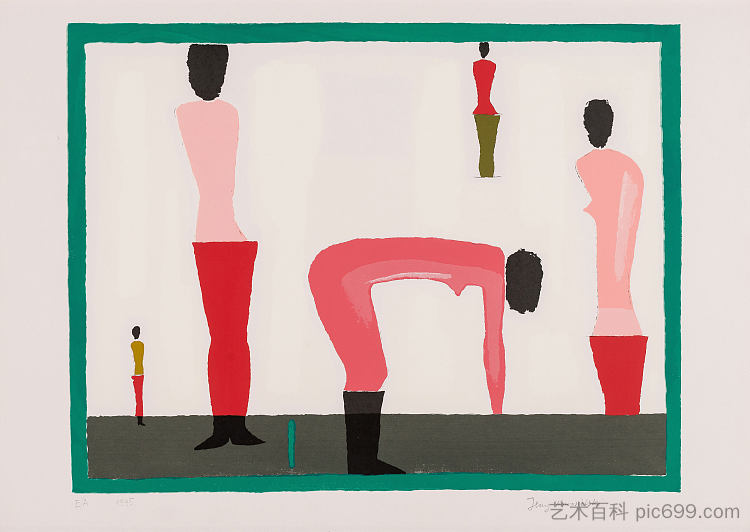 无题(红衣女人) Untitled (Women in red) (1995; Poland ),杰奇诺沃西尔斯基