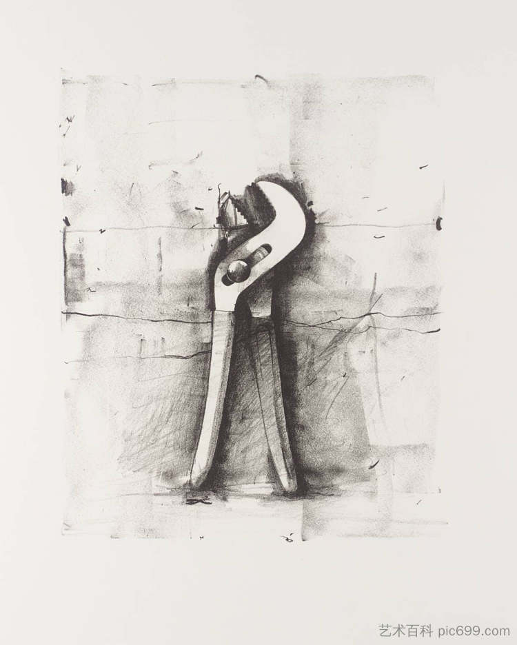 无题(选自《十个冬器》) Untitled (from Ten Winter Tools) (1973),吉姆·狄恩