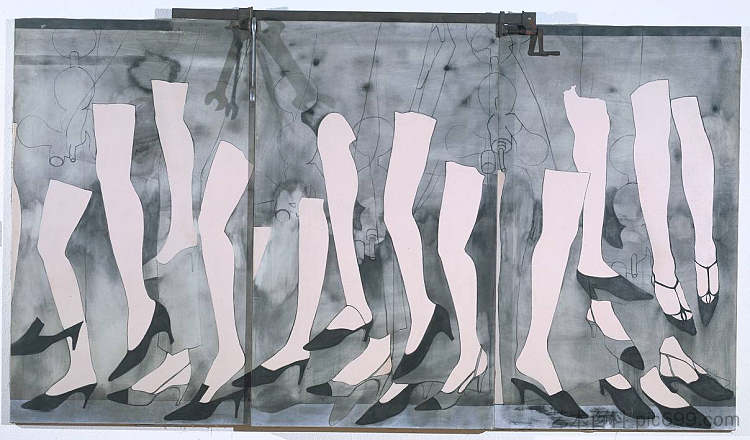 四英尺夹子的行走梦想 Walking Dream with a Four Foot Clamp (1965),吉姆·狄恩