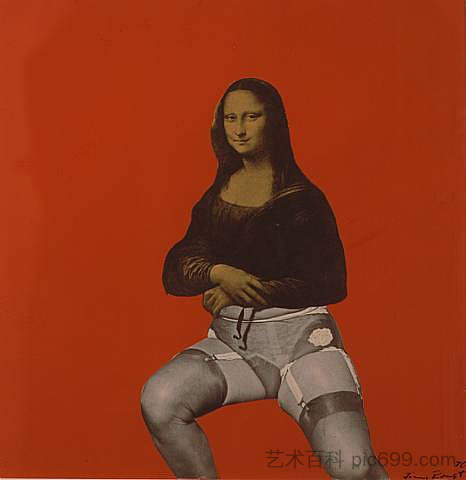 蒙娜丽莎红 Mona Lisa Red (1970)，吉米·埃恩斯特