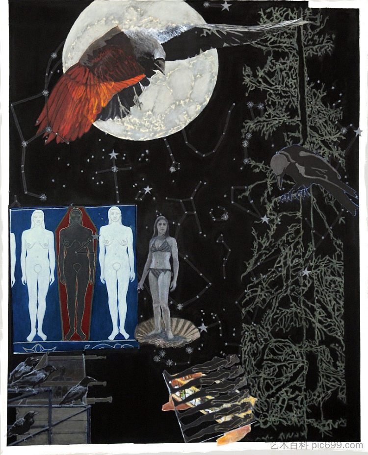 艺术世界身体纪念馆(永不) Memorial for An Art World Body (Nevermore) (2009),乔·贝尔