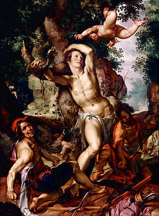 圣塞巴斯蒂安殉难 Martyrdom of St. Sebastian (1600)，乔吉姆·维特维尔