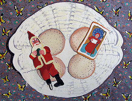 一盘圣诞曲奇 Plate of Christmas Cookies (1971)，琼布朗