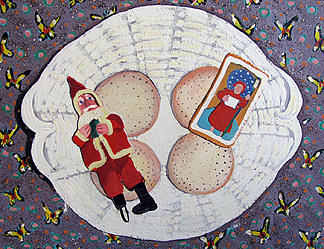 一盘圣诞曲奇 Plate of Christmas Cookies (1971)，琼布朗