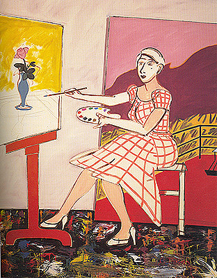 自画像 Self-Portrait (1977)，琼布朗