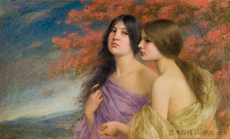 夹竹桃 Oleanders (1904)，琼·布鲁尔