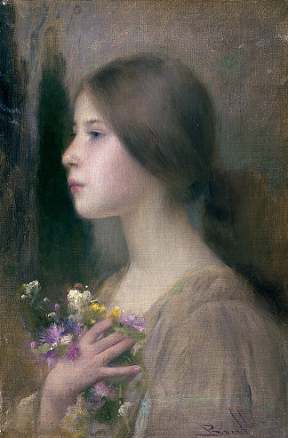 少女 Young woman (1901)，琼·布鲁尔