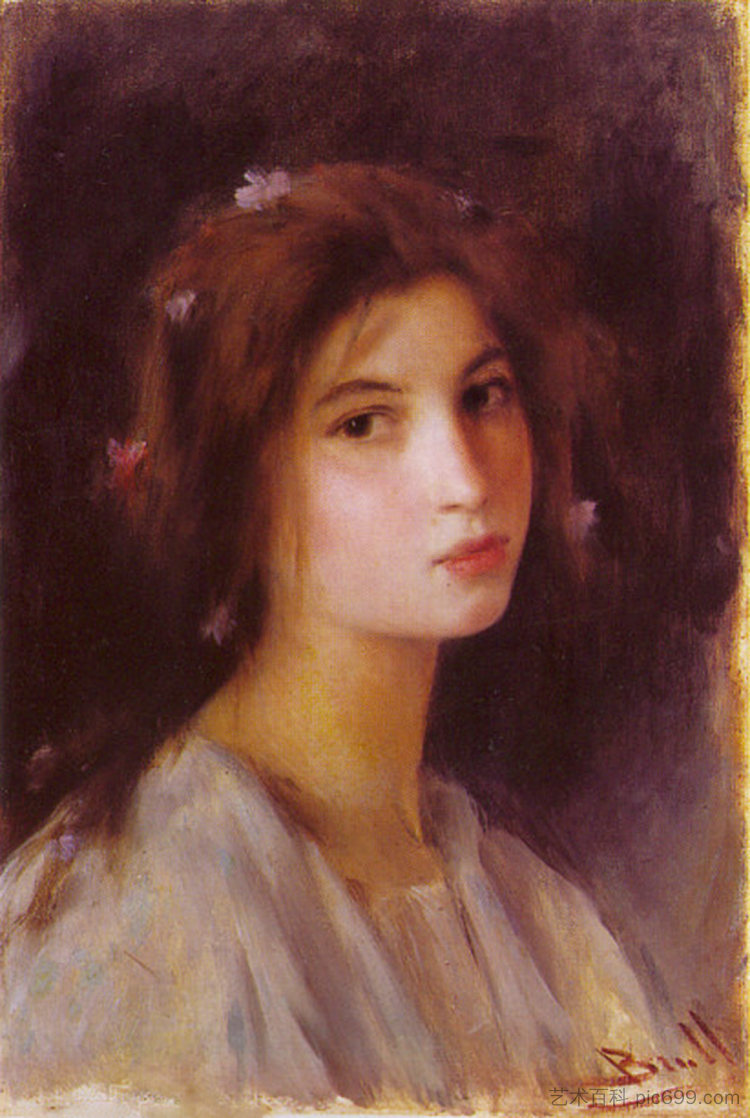 女孩 Girl (1900)，琼·布鲁尔