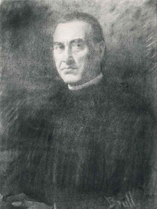 杰辛特·韦尔达格尔的肖像 Portrait of Jacint Verdaguer (1900)，琼·布鲁尔