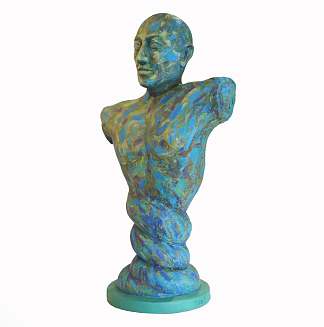 根躯干 1.涤纶腻子 Rooted Torso 1. Polyester Putty (2018)，琼·图塞特