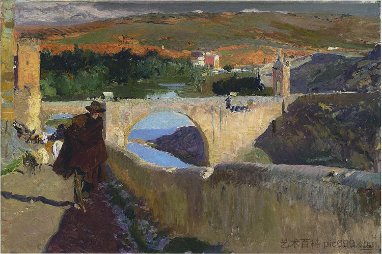 托莱多的盲人 Blind Man of Toledo (1906; Spain ),华金·索罗拉