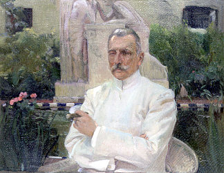 D·阿马利奥·吉梅诺的肖像 Portrait of D. Amalio Gimeno (1919; Spain                     )，华金·索罗拉
