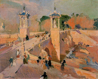真桥 Puente de Real (1908; Spain                     )，华金·索罗拉