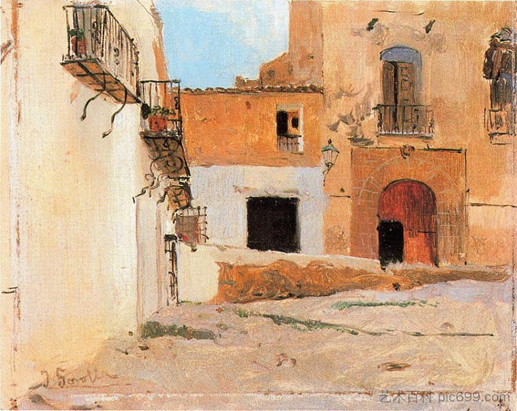 瓦伦西亚广场 Square of Valencia,华金·索罗拉