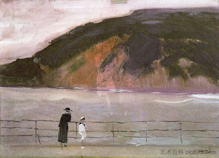 防波堤(圣塞瓦斯蒂安) The Breakwater (San Sebastian),华金·索罗拉