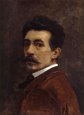 自画像 Self-portrait (c.1867)，华金·阿格拉索