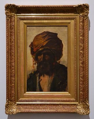 带头巾的沼泽 Moor with turban (c.1872 – 1880)，华金·阿格拉索