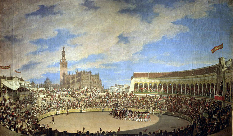 皇家广场马埃斯特兰萨酒店 Plaza De La Real Maestranza (1855),华金·多明格斯·贝克尔